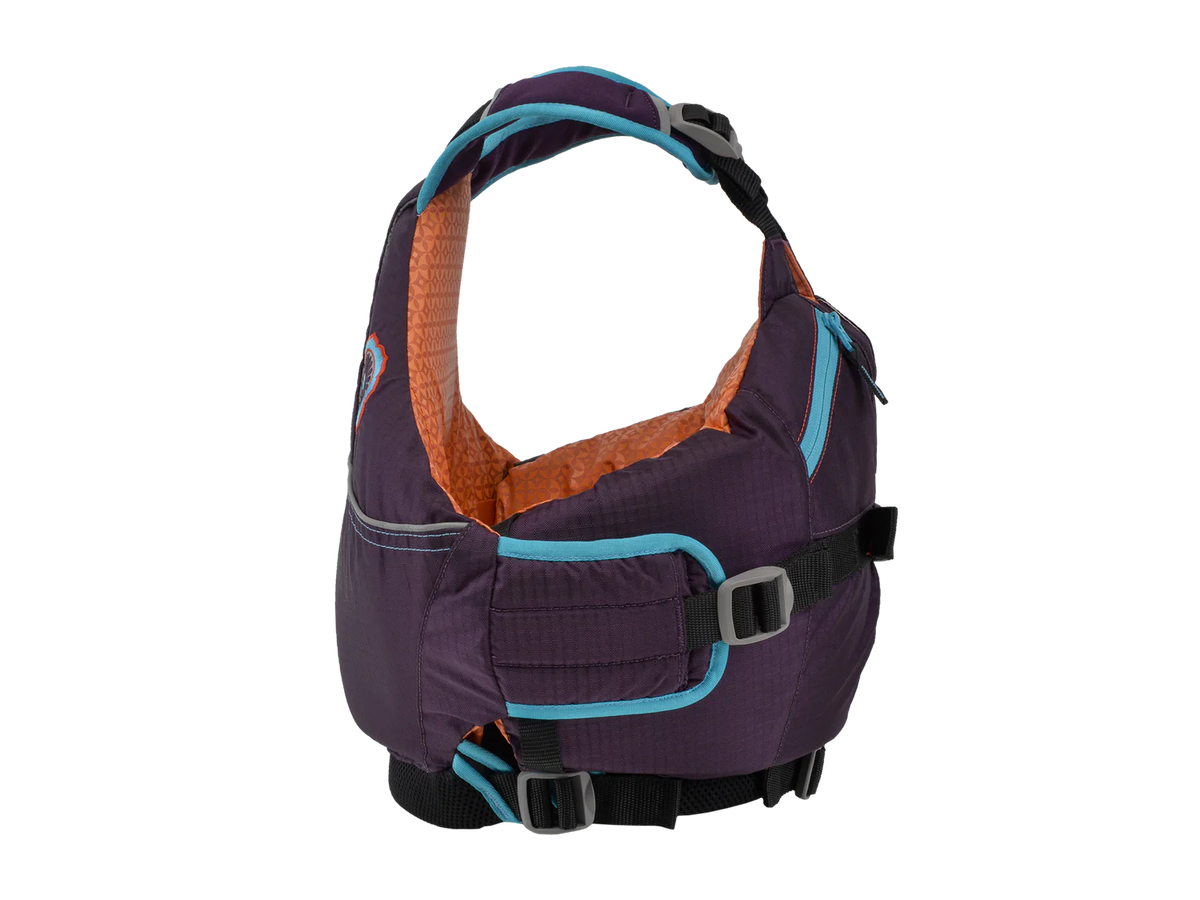 eggplant purple life jacket for whitewater