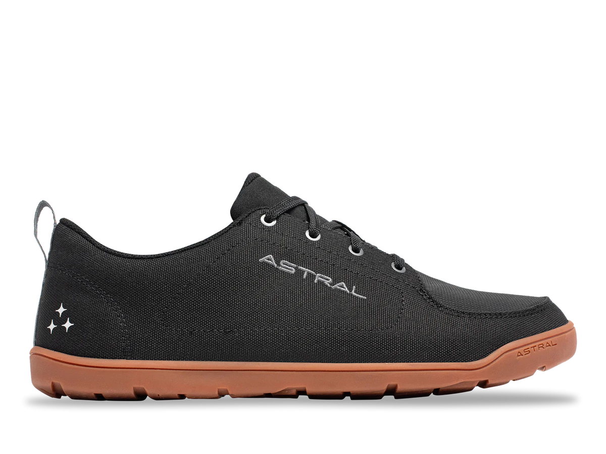 Black Astral whitewater kayaking shoes