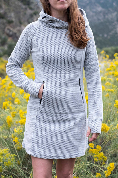 fleece hoodie dress